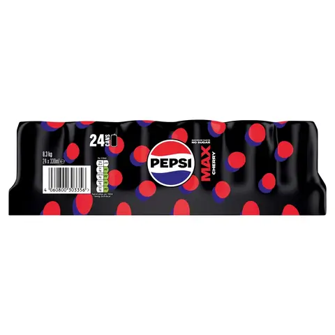 Pepsi Max Cherry 24 X 330ml