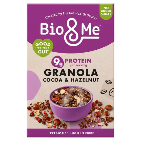 Bio & Me Cocoa Hazelnut Protein Boosted Granola 360g
