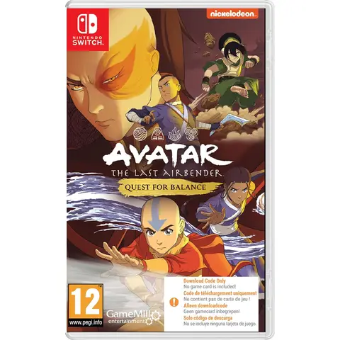 Nintendo Avatar The Last Airbender Quest for Balance (Switch)