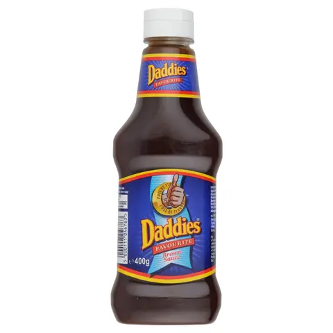 Daddies Squeezy Brown Sauce 400g