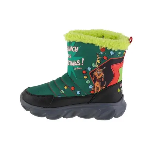Skechers Schuhe Dr. Seuss Hypno-Flash 3.0 zu spät, um gut zu sein Winterstiefel grün-mehrfarbig 32