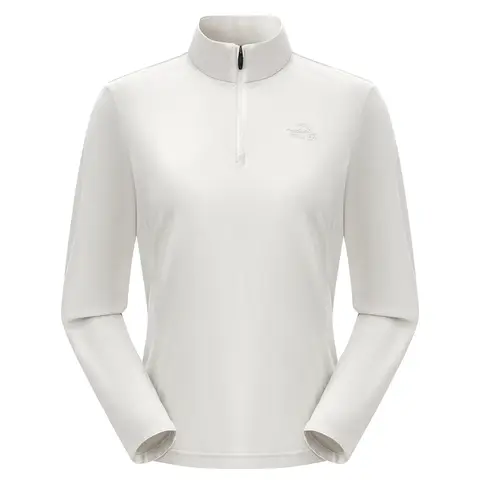 PELLIOT Long-sleeved T-shirt for Woman White M Camping Travel Waterproof Durable 
