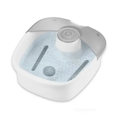 Medisana FS 881 Fußsprudelbad 39 x 33 cm 1 Stück Weiß 3-in-1 mit Vibration und Heizung