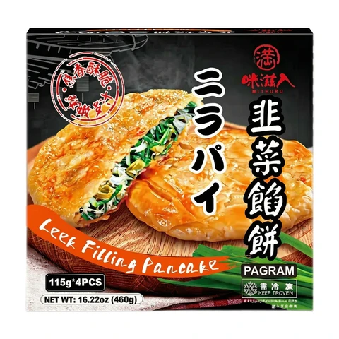 Mitsuru Galettes aux poireaux 4 pièces - 460 g