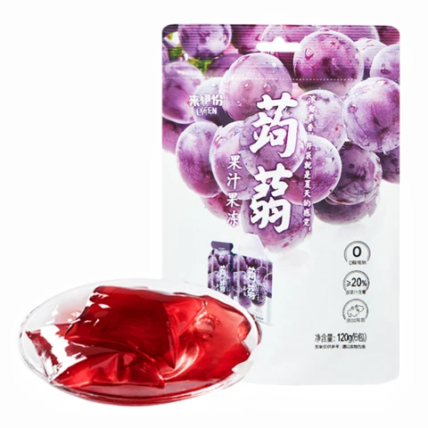 LYFEN Konjac Fruit Jelly (Grape Flavor) 120g