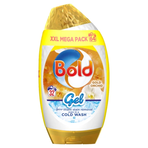 Bold Gold Orchid Liquid Laundry Detergent 64 Washes 2.112 L