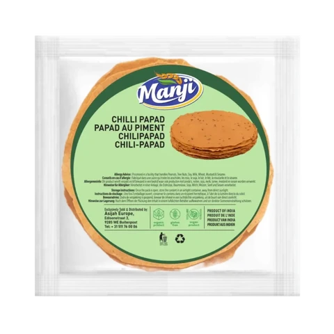 Manji Chili Papad 200 g