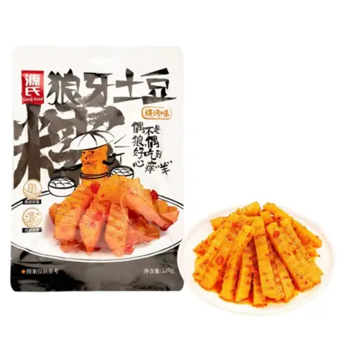 Genji Potato_BBQ Flavour 120g 源氏狼牙土豆_烧烤味120g