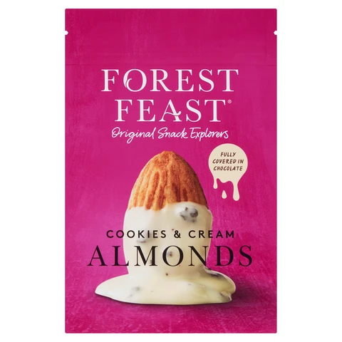 Forest Feast Cookies & Cream Almonds 120g