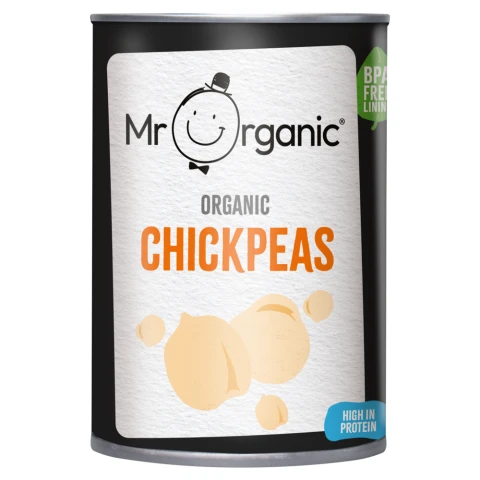 Mr Organic Organic Chickpeas 240g