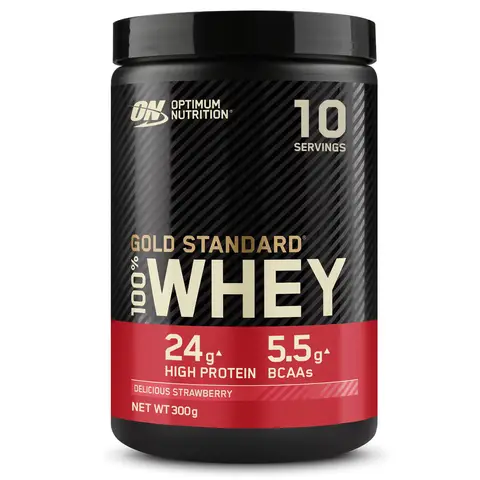 Gold Standard 100% Whey Protéine saveur Fraise Délicieuse 300 g (10 portions)