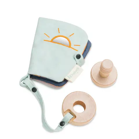 Hauck Play Tray Activity Reading Touch Book for Highchair Alpha+, Beta+ & Arketa - Animals