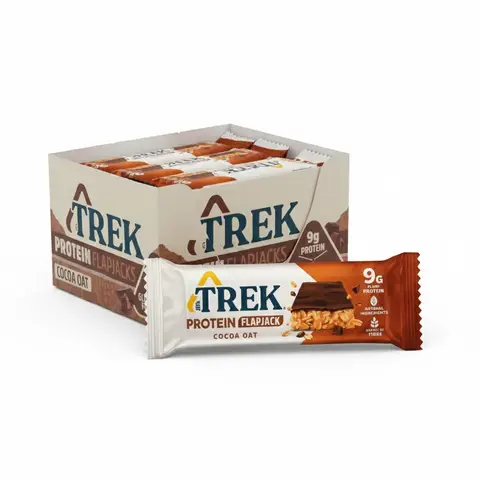 Trek High Protein Flapjack Cocoa Oat 16 x 50g