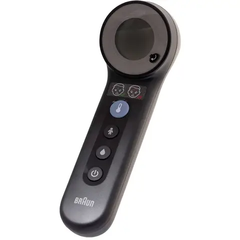 BRAUN BNT400BWE - Contactloze en met vingertop voorhoofdthermometer met leeftijdsprecisie