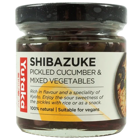 Yutaka Shibazuke Mixed Vegetable Pickles 110g