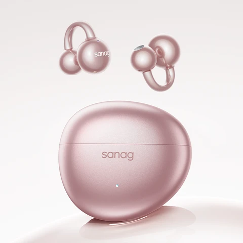 Sanag S7S Ultra Bluetooth Ear Clip Wireless Open-Back AI Translation 2025 New Model