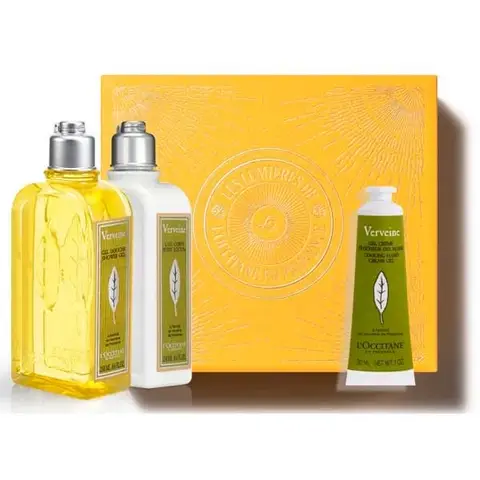 L'Occitane Verbena Body Gift Set 530ml (Shower gel 250 ml + Body lotion 250 ml + Hand cream 30 ml)
