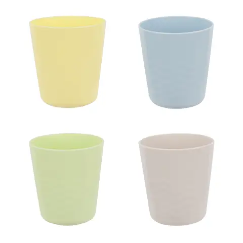 Home Use Compact & Portable Drinking & Juice Cup, 300 mL, Pack of 4