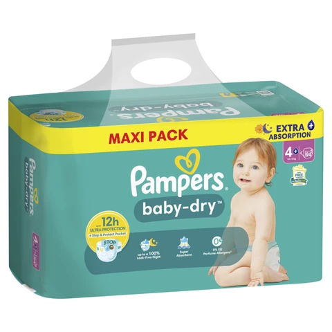 PAMPERS BABY DRY Maxi T4+ x94