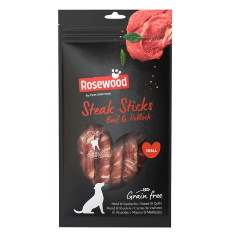 Rosewood hondensnacks kleine kauwsticks rund 100g