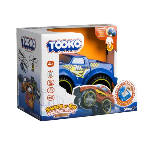 SilverLit Swipe N Go Monster Truck Blue