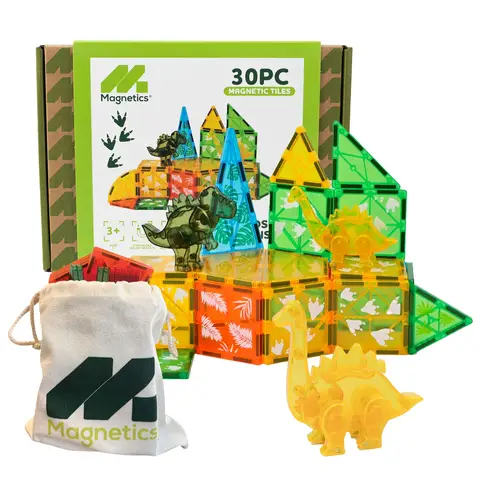 Magnetics Magnetic Building Tiles 30 Piece Set