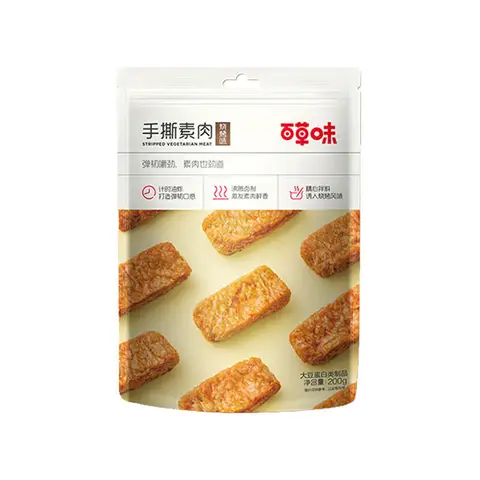 Be&Cheery handgerissenes vegetarisches Fleisch (Grill-Geschmack) 200g