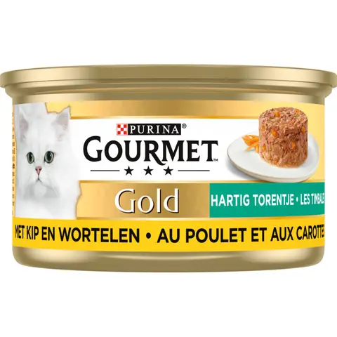 Gourmet Gold Hartig Torentje Kip & Wortel