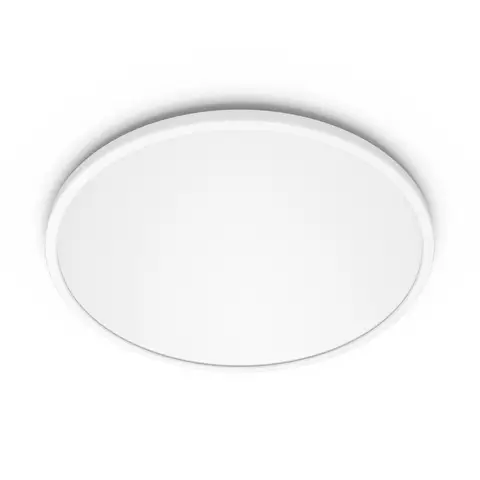 Philips Ceiling Light LED Luminaire Super Slim 3 Brightness Settings Warm White 18W D:30cm