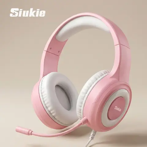 Siukie CH25 Gaming Headset  Wired 3.5 Plugs