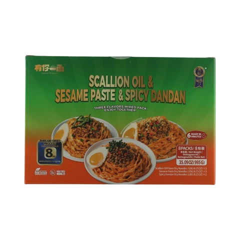 YouNiYiMian Instant-Nudeln Drei Geschmacksrichtungen Gemischte Packung 995g