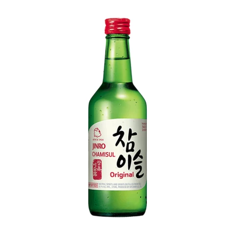 JINRO Soju (Classic-Flasche) Alk. 20,1 % 350 ml