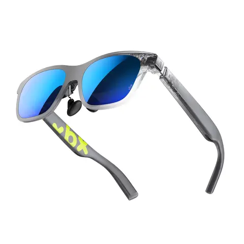 Lunettes AR xbx a01+ de XREAL — 62 g ultra-léger, écran portable grand format 147 ” pour films et jeux, HDR10 lumineux 1600 nits, USB-C DP pour iPhone, iPad, Android, Steam Deck, ROG & PC