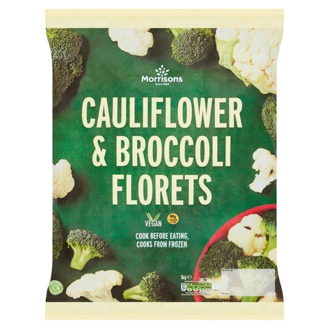 Morrisons Cauliflower & Broccoli 1kg