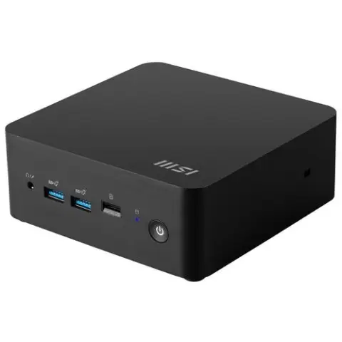 MSI CUBI NUC 1MG-237BEU PC/workstation barebone 0.84L sized PC Zwart 150U Intel SoC