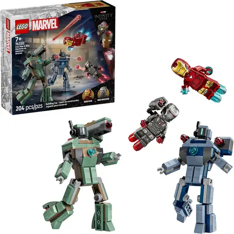 LEGO Marvel Super Heroes 76320 Iron Man & War Machine vs. Hammer Drones