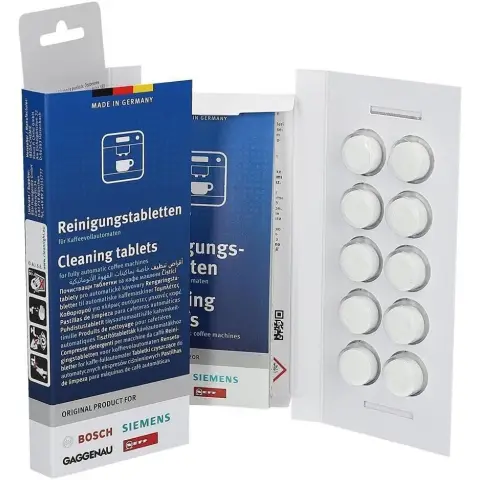 Reinigungstabletten für Bosch, Siemens, Neff und Gaggenau 10 x 2,2 g
