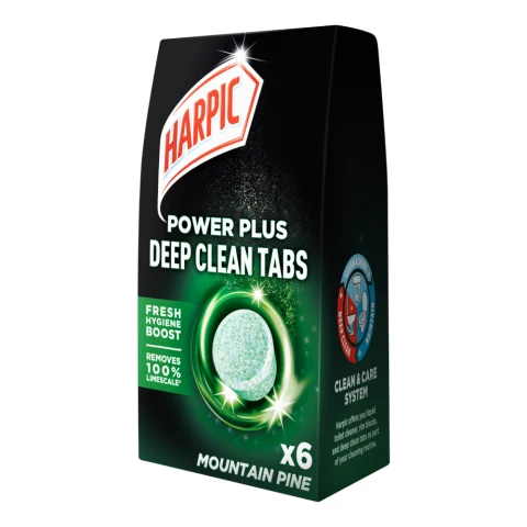 Harpic Power Plus Deep Clean Tabs Mountain Pine
