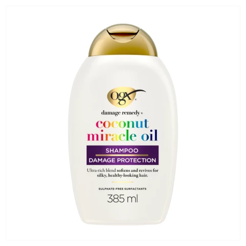 OGX Coconut Miracle Oil Shampoo for Damaged Hair 385ml