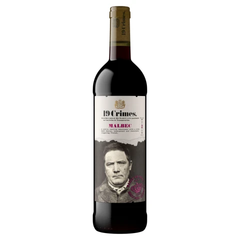 19 Crimes Malbec 75Cl (Abv 13.5%)
