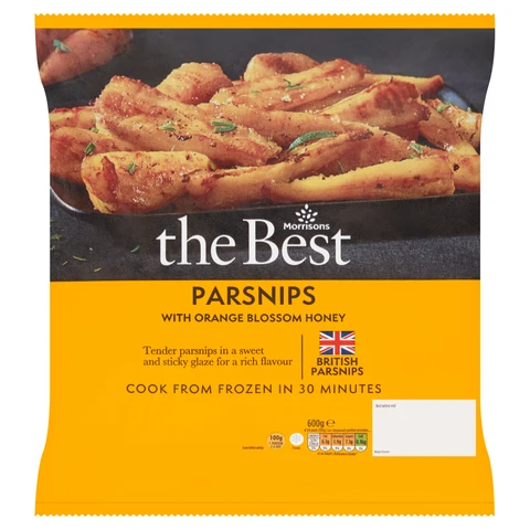 Morrisons Honey Glazed Parsnips 600g