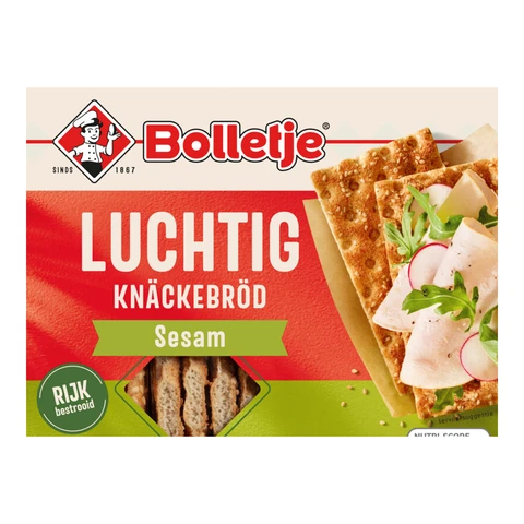 Bolletje Light Crispbread Sesam - 240 g