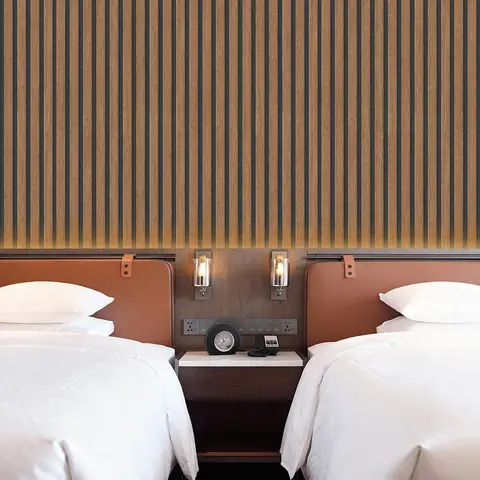 Murgall Black Slatted Wood Grain Peel and Stick Wallpaper 60x508cm 1 Roll