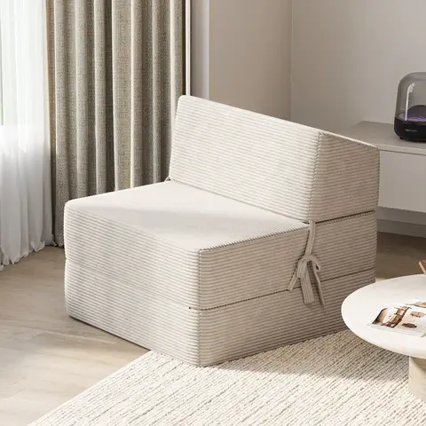 Bodencouch Cord – Bequem entspannen