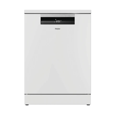 Haier I-Pro Shine Series 3 Freestanding Full Size Dishwasher XF 5C7M0W-80, 15 Place Settings, C Energy Class, White