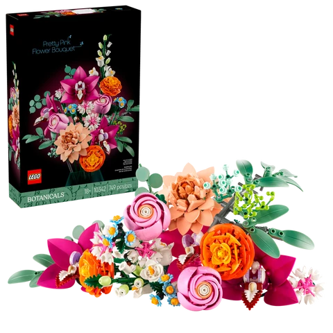 Lego 10342 Icons Collection Botanique Bouquet de Fleurs Roses