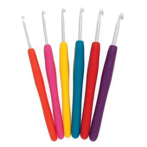Trimits Soft Crochet Hook Set - Pack of 6 - 2.5 - 5.0mm