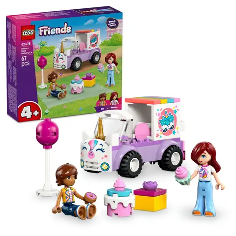 LEGO Friends 42675 Einhorn-Kuchenlieferwagen