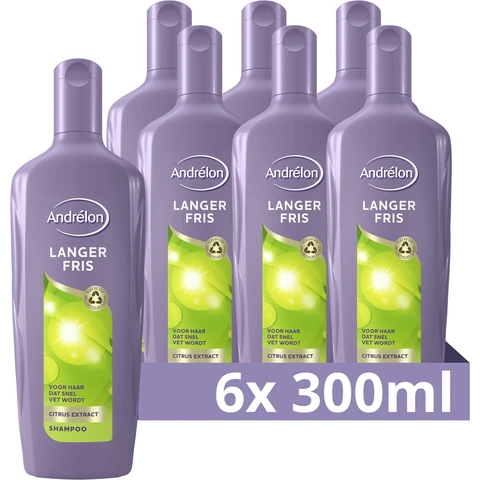 Andrelon Shampoo Lange 6 x 300ml