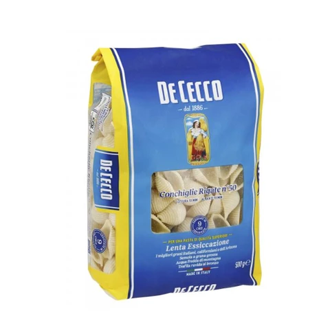 De Cecco Conchiglie Rigate 500g